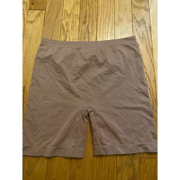 Skinny Girl women's plus beige smoothers and shapers high rise shorts size 3X - Picture 7 of 8